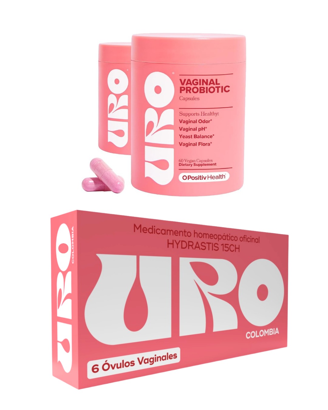 COMBO URO CAPSULAS + URO X 6 OVULOS